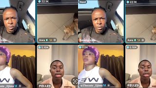 Peller Funny Livestream With Seun Pizzle Setting Wives Matters