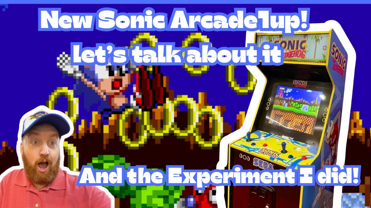 Соник появится в Arcade1up!!? Мои мысли…