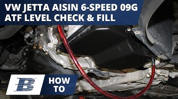 How to Check and Fill VW Jetta Transmission Fluid / VW Jetta ATF Level Aisin 6 Speed 09G