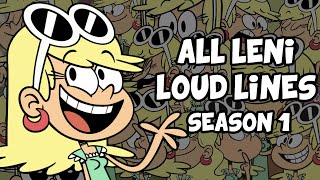 Leni Loud - All Lines from The Loud House Season 1