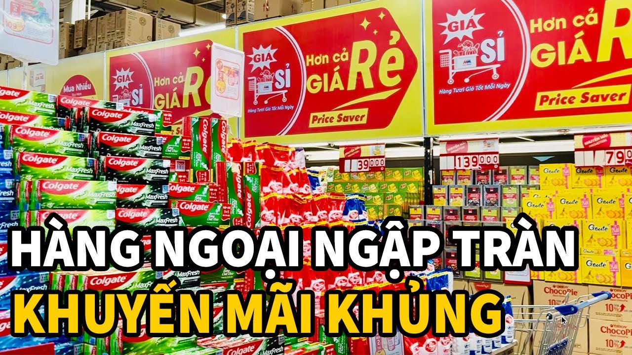Choáng ngợp siêu thị 