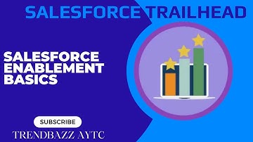 Salesforce Enablement Basics - Salesforce Trailhead