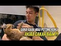 GARA-GARA MAU POTONG KUKU AKIRA CAKAR BAIM !!