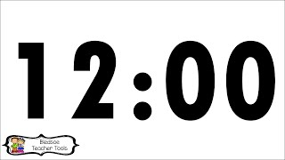 12 Minute B&W Background Change Timer