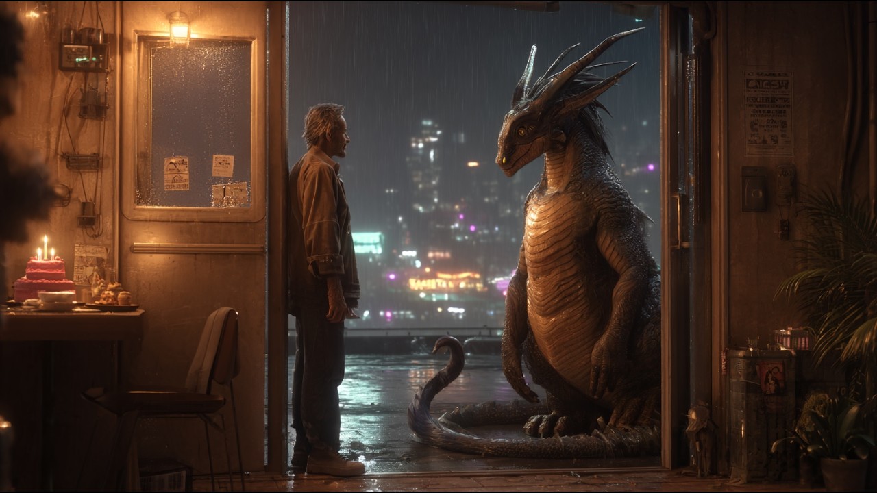 He Expected to Spend His 39th Birthday Alone—Until a Dragon Woman Knocked and Asked to Stay | HFY