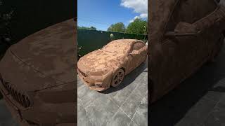 BMW 2 Series muddy car