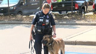 Police department announces first female K-9 officer