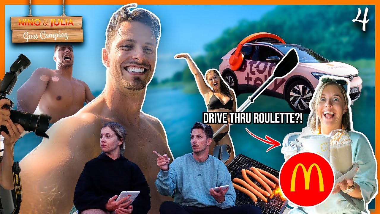 TOTALT KAOS, VAD HÄNDER?! | NINO&JULIA GOES CAMPING Avsnitt 4
