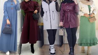 موضة شتاء 2025 للمحجباتإطلالات تنسيقات لشتاءبأفكار جديدةHijab Fashion2025Hijab Stylehijab Turkish