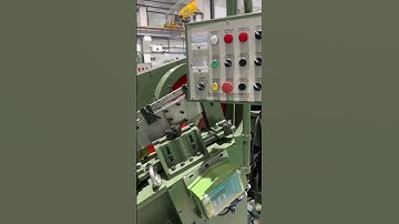 Thread rolling machine.