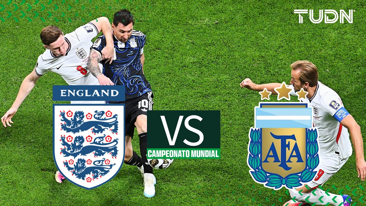 LO MEJOR: Inglaterra y Argentina se enfrascan en tenso primer tiempo en las Semifinales | TUDN