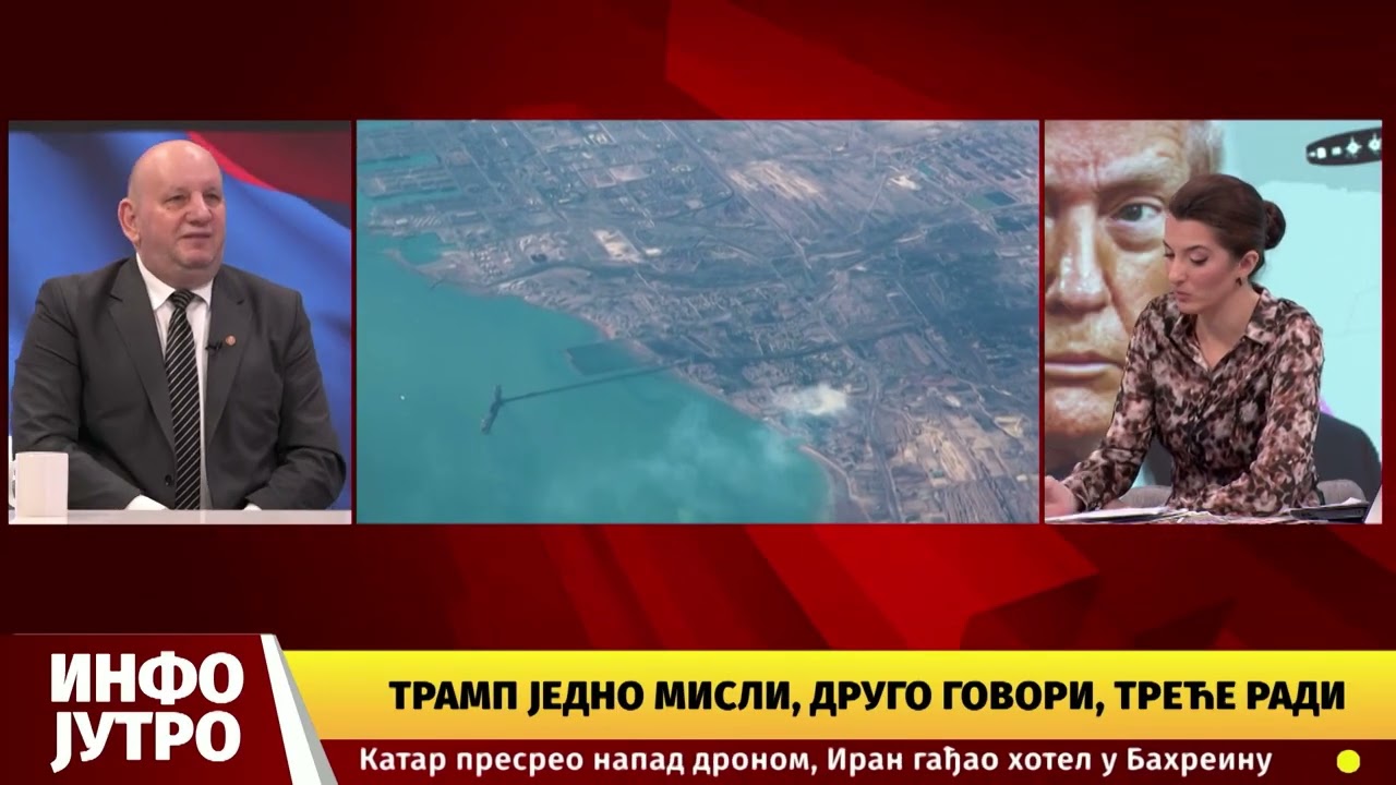 INFO JUTRO - Netanijahu uvukao Trampa u rat