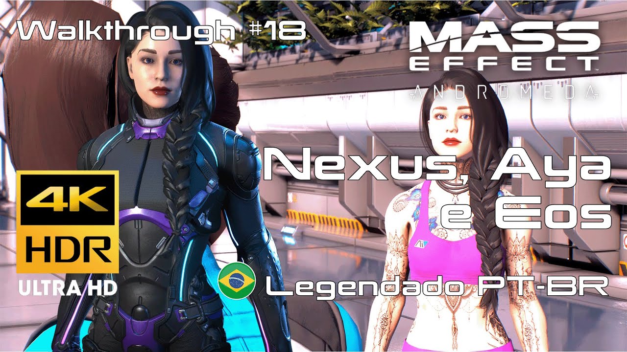 Sara Rider Mass Effect Mass Effect Andrômeda Sara Ryder - Nexus, Aya e Eos - Sides #18 ...