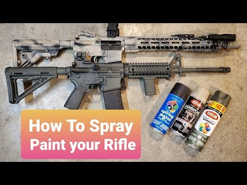 How to Spray Paint your Rifle 