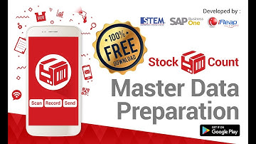 iReap Stock Count (Stock Take) - Master Data Preparation