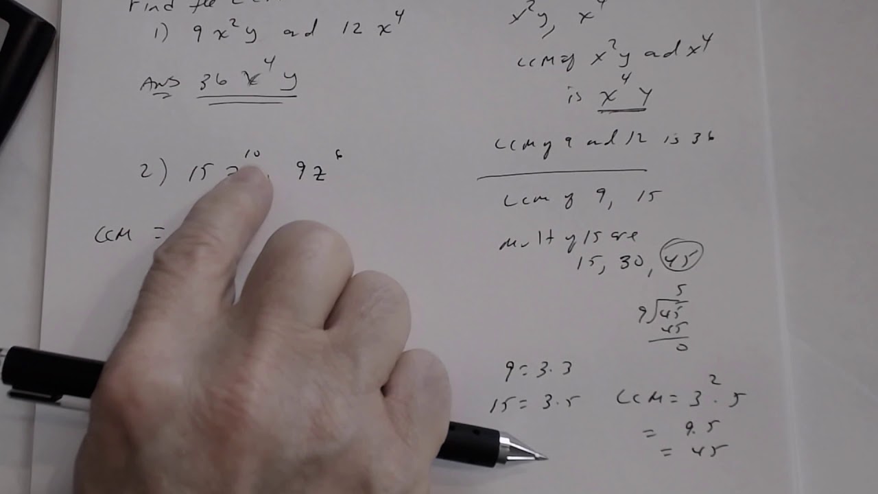 LCM Part 2 YouTube