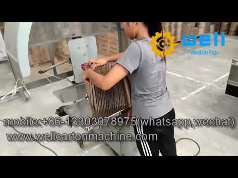 low price cardboard automatic partition assembly machine