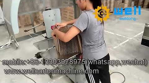 low price cardboard automatic partition assembly machine
