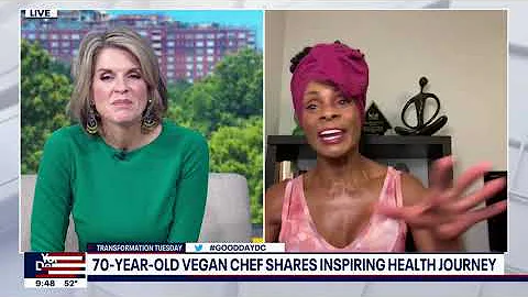70-year-old vegan chef Babette Davis shares inspir...