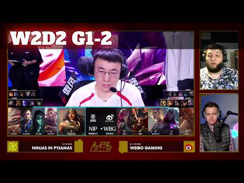 NIP vs WBG - Game 2 | Week 2 Day 2 LPL Summer 2026 | Ninjas in Pyjamas vs Weibo Gaming G2 full