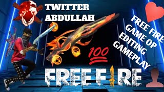 FREE FIRE GAME NICE EDITING IN CAP CUT ♥️ APP AND OP GAMEPLAY screenshot 4