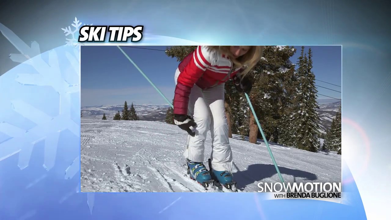 SnowMotion Ski Tip Pressure Downhill Ski YouTube