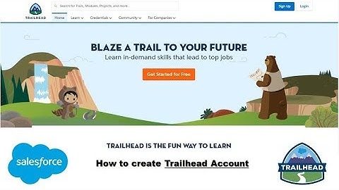 How To Create/Signup Free Salesforce Trailhead Account [Trailhead/Salesforce]