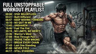 Unstoppable Workout Playlist | Gym Motivation Music 2026 | Built Different