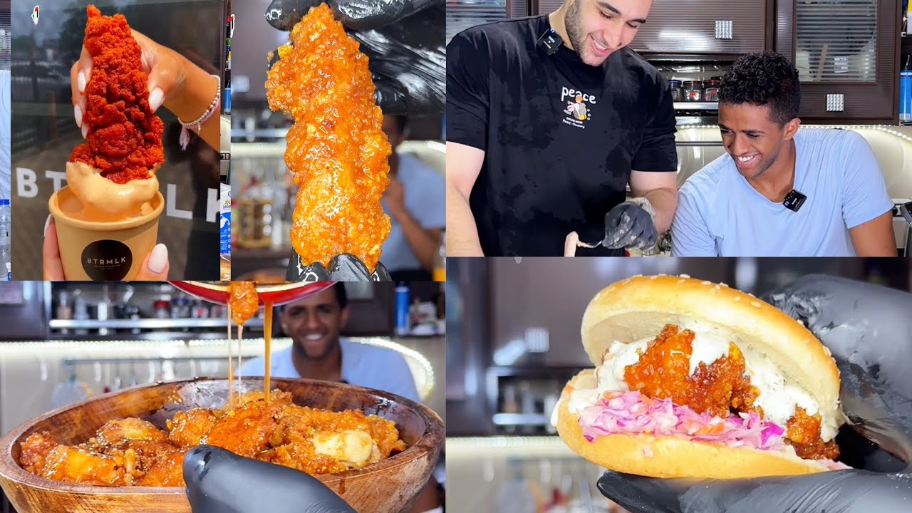 Впервые Мохи и Азмиту на кухне, и да хранит нас Бог! 😂 | Nashville Chicken 🍗🔥