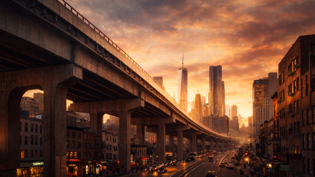 Скоростная автомагистраль Нижнего Манхэттена: город, который чуть не изменился навсегда!