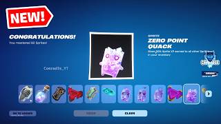 How to get FREE Sprite Party Emote, Zero Point Quack and Other Sprites, Fire Sprite Shade Umbrella