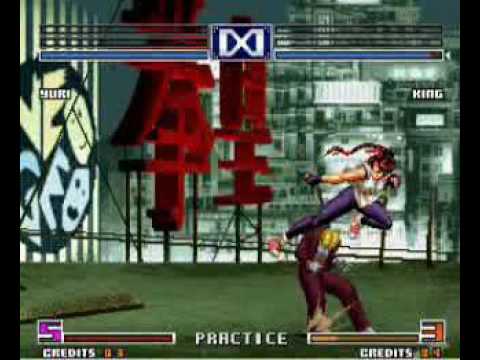 kof cyberfanatics yuri solo kof 2003