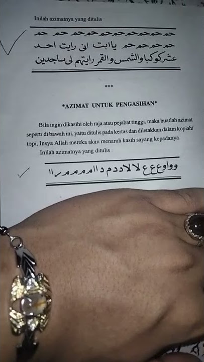 azimat pengasihan