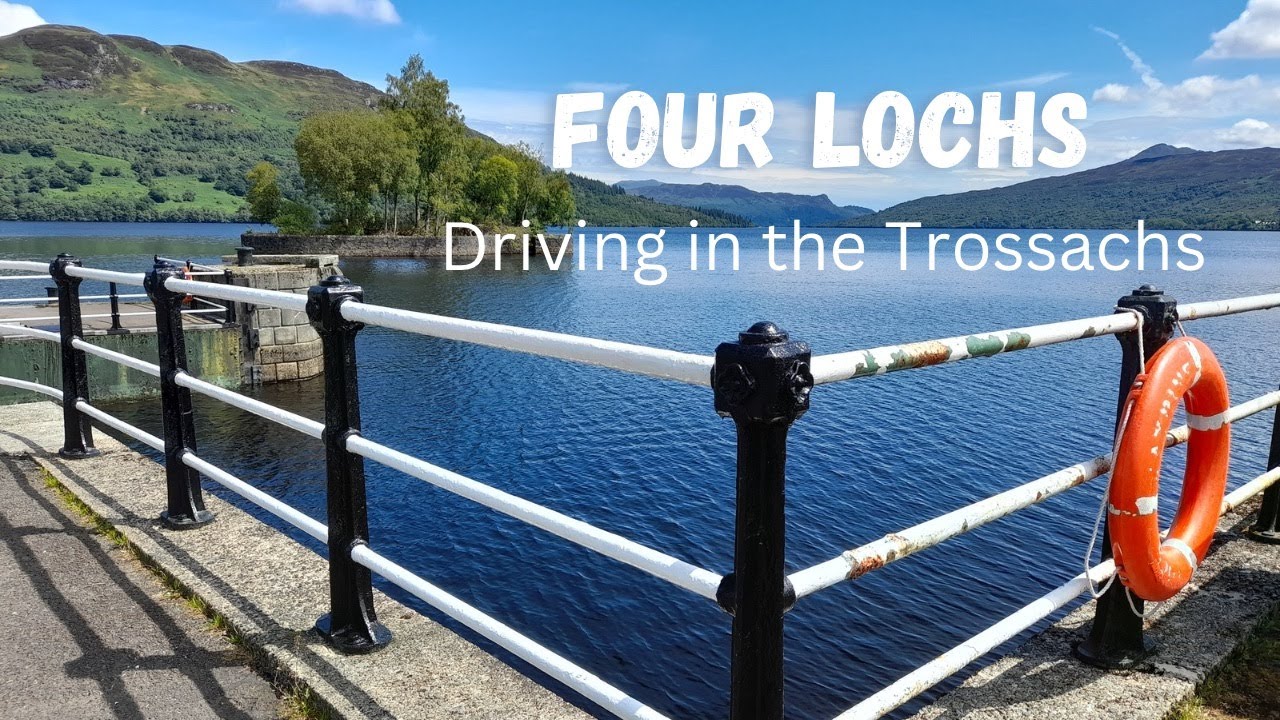 Driving in the Trossachs | 3 Lochs forest drive | Stronachlachar | Inversnaid 