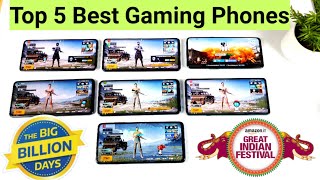 Top 5 Best Gaming Phones in flipkart Big Billion days & Amazon great Indian sale offers