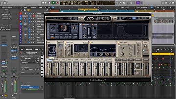 Programing Drums in Logic: Addictive Drums 2