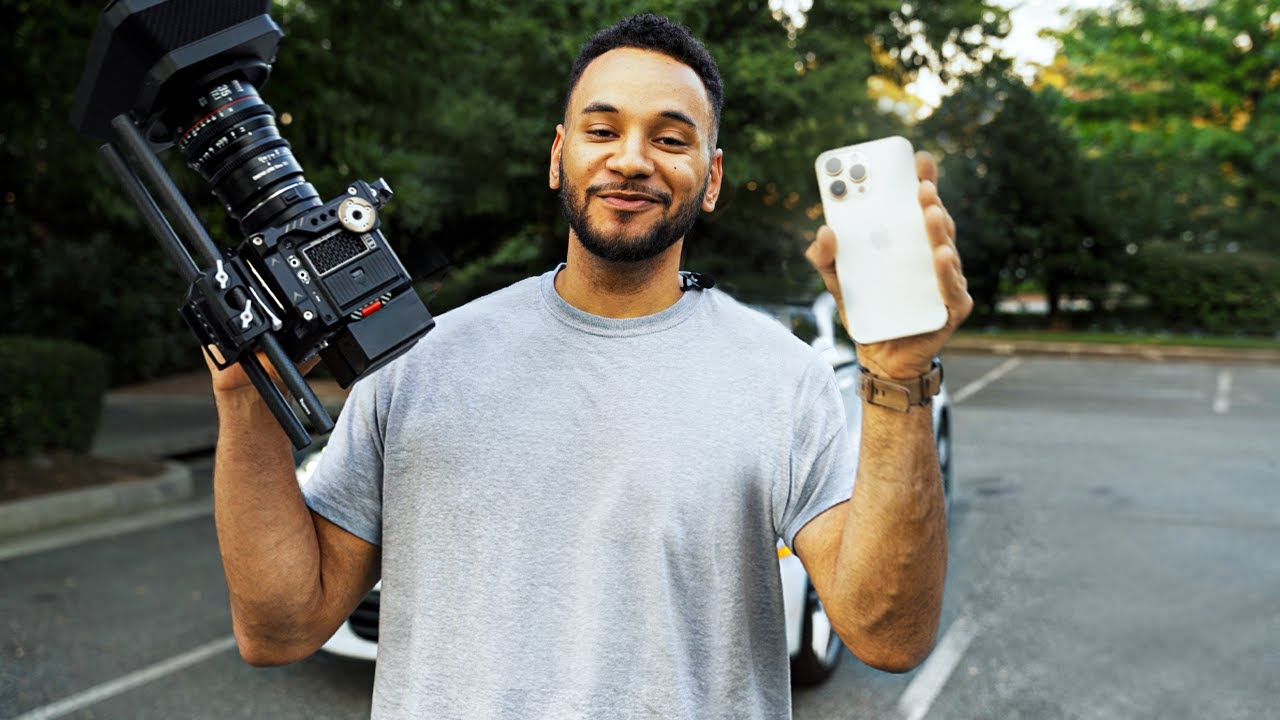 iPhone 14 Pro Max VS $15,000 Cinema Camera!