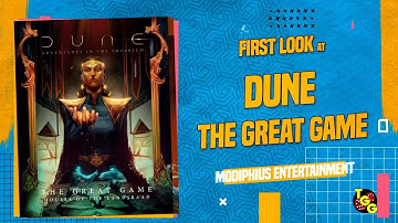Dune: Adventures in the Imperium - The Great Game | First Look and Page Through