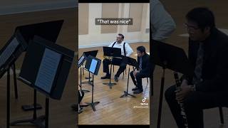 What REALLY happens during recordings 1/2 #windquintet #shorts