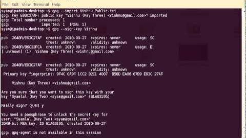 GNUPG-Key Signing.mpeg