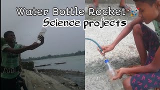 water Bottle Rocket 🚀 || scince project || #diy #how #ytshorts #shorts #rocket #viral