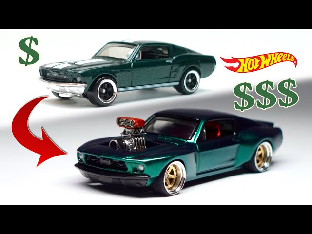 Turning $1 Hot Wheels into $100 Custom Widebody Supercharged V8