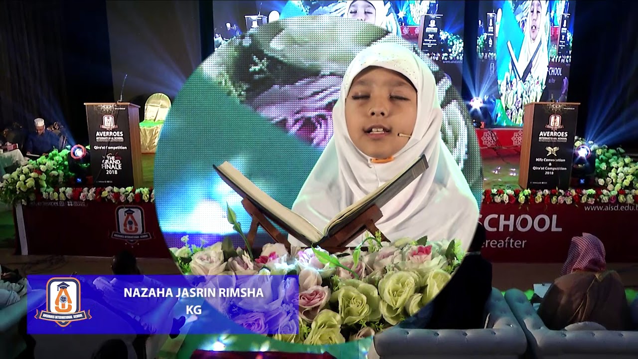 Hifz Convocation & Qirrat Competition 2018 II Nazaha Jasrin Rimsha II ...