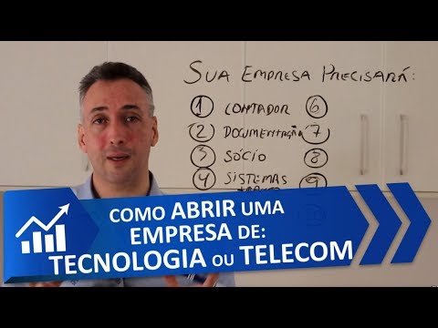 Vídeo: Você pode abrir uma empresa de telecomunicações?