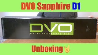 DVO Suspension Sapphire D1 2020 Forks Unboxing