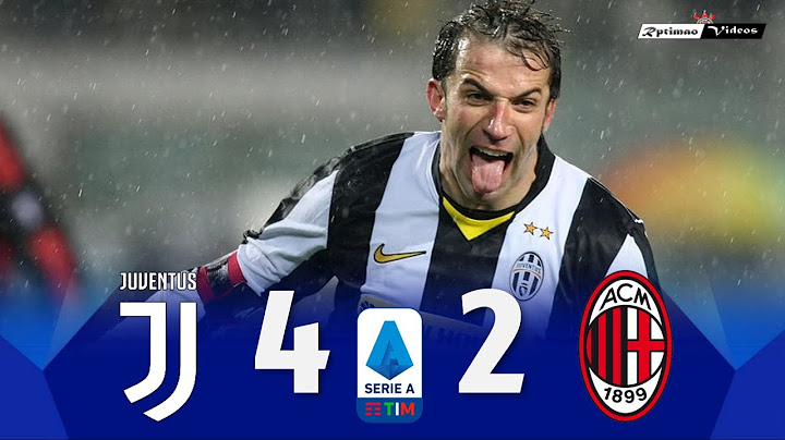 Juventus 4 x 2 Milan ● Serie A 2008/09 Extended Goals & Highlights HD