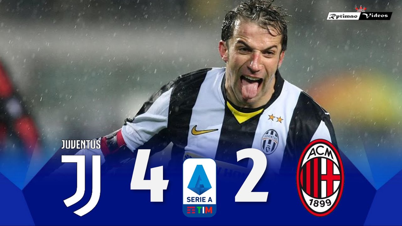 Juventus 4 x 2 Milan ● Serie A 2008/09 Extended Goals & Highlights HD