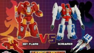 TFC EX-004 - Targetroids - Hot Flame vs. Screamer