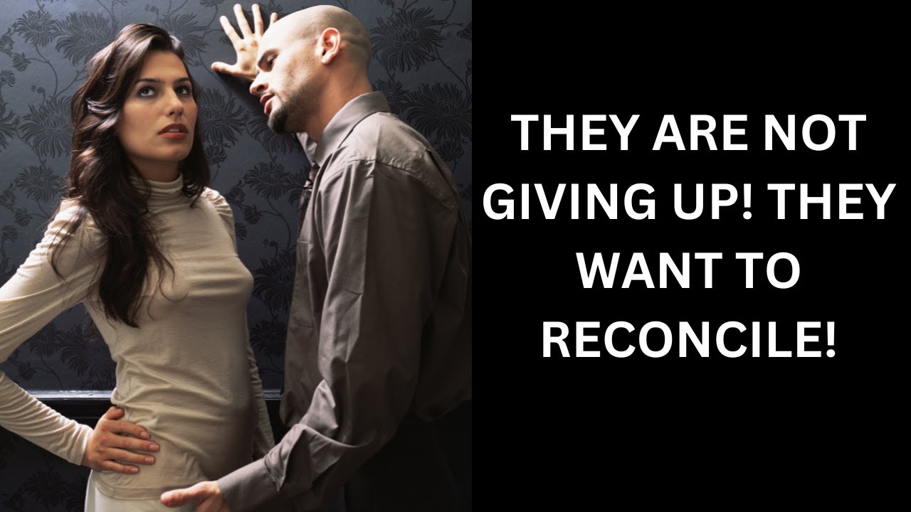 RECONCILIATION ❗RECONCILIATON❗ RECONCILIATION❗ THEY ARE NOT GIVING UP❗