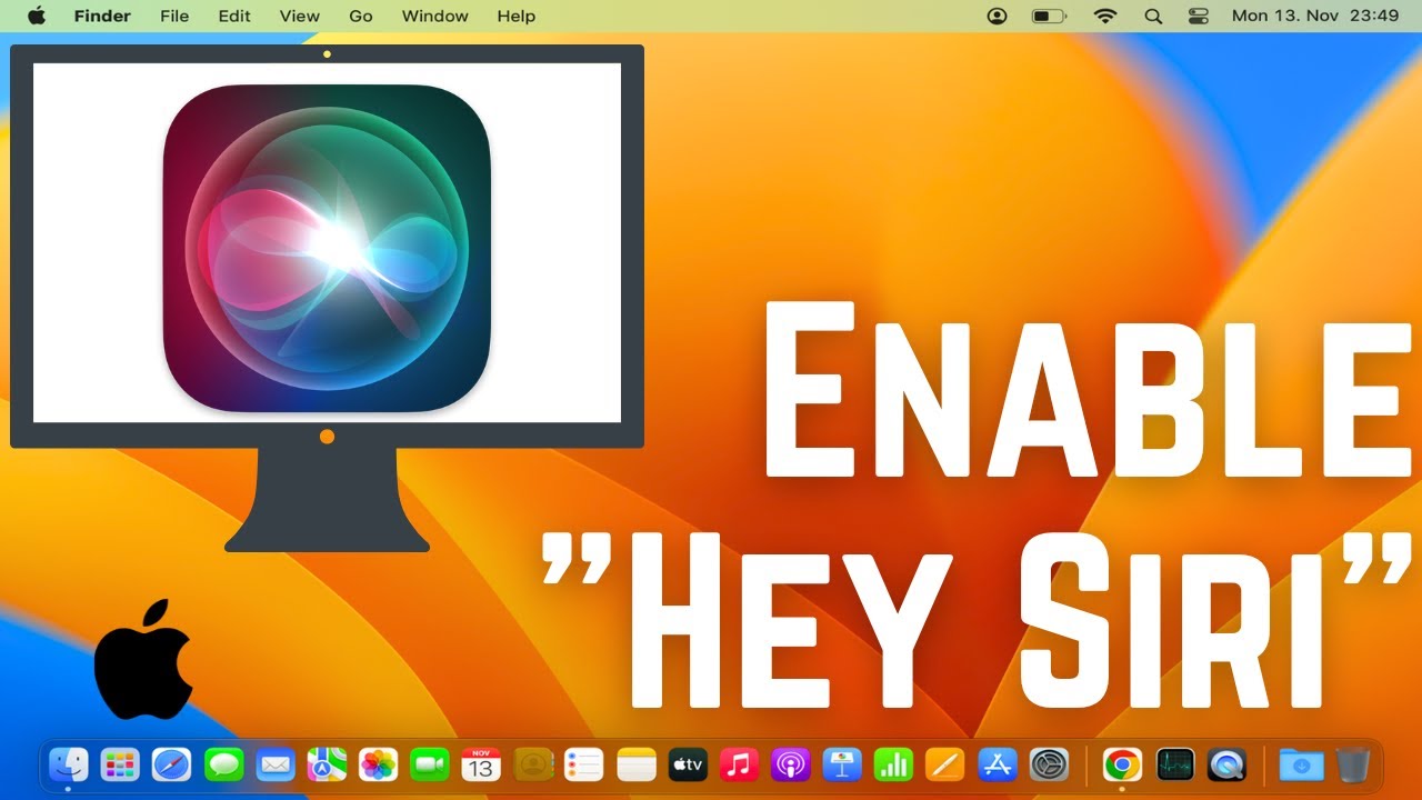 How To Enable "Hey Siri" Hands-Free Voice Command on macOS | Activate Siri on Mac